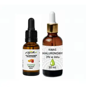 Na zmarszczki Olej z opuncji 20 ml + KWAS HIALURONOWY!  30 ml