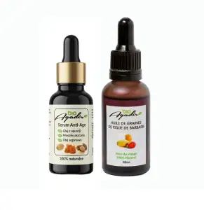 Zestaw pielęgnacyjny na noc i dzień Opuncja 30 ml + serum Anti-Age 20 ml