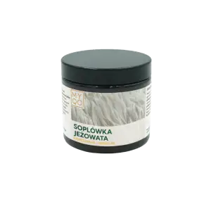 Soplówka jeżowata - Lion's mane - Hericium MYQO ekstrakt w kapsułkach 90 kaps.