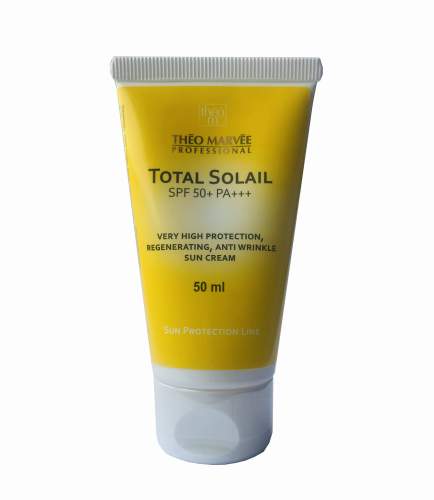 Солнцезащитный крем для лица Theo Marvee Total Solail SPF 50+ PA+++, увлажняющий, 50 мл