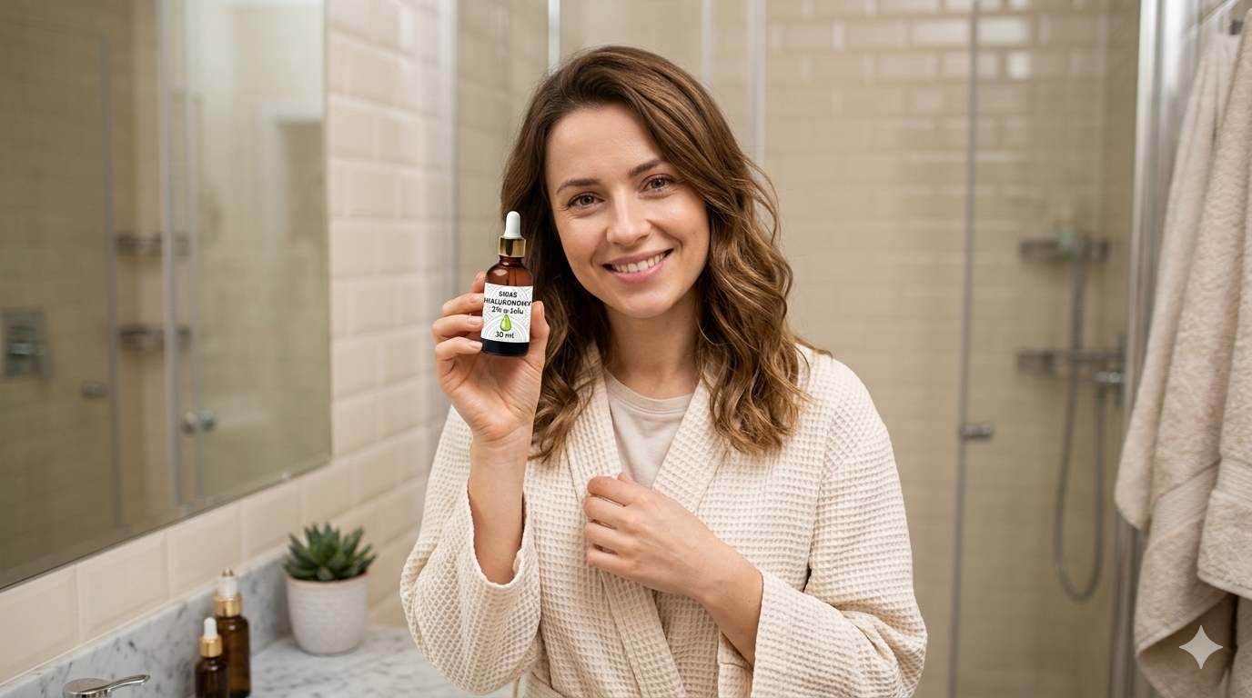 Kwas hialuronowy do twarzy – jak stosować, aby realnie poprawić nawilżenie i jędrność skóry?